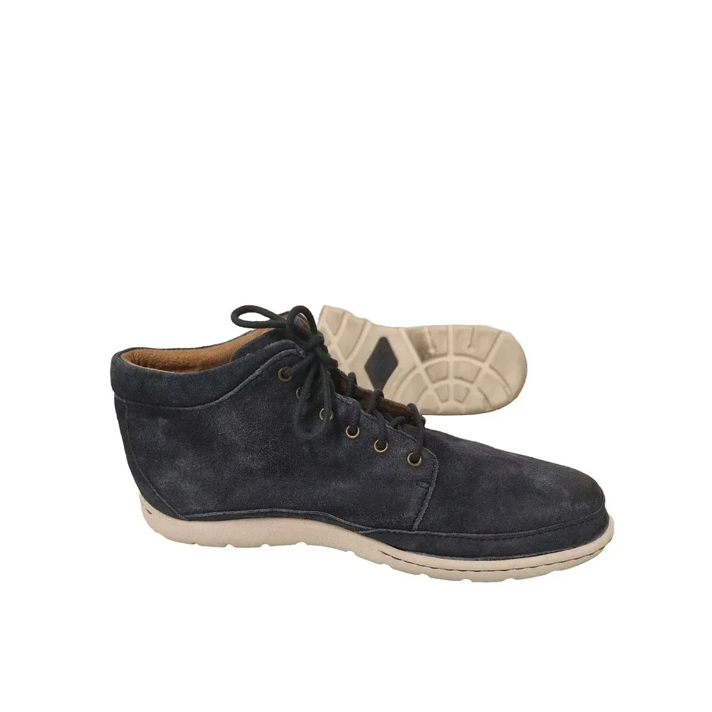 Born Nigel Mens Boot Size 11.5M Shark Blue SUEDE‎ H48332